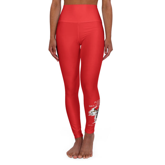 High Waisted Yoga Leggings (AOP)