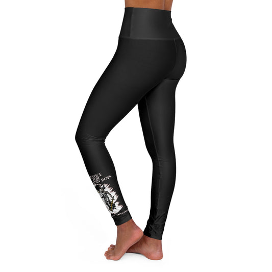 High Waisted Yoga Leggings (AOP)